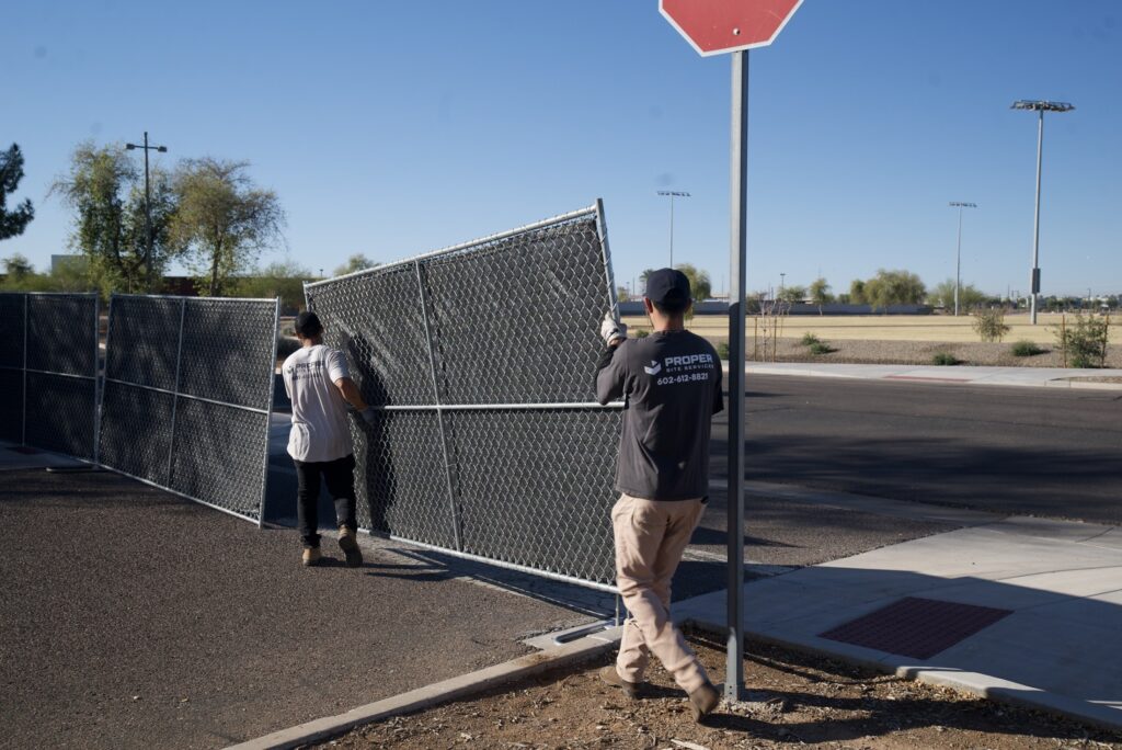 How Much Temporary Fencing Do I Need