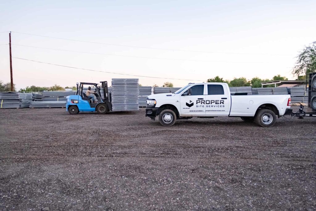 Temporary Fencing vs. Post-Driven Fencing