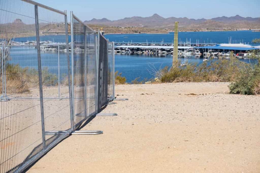 Temporary Fencing vs. Post-Driven Fencing