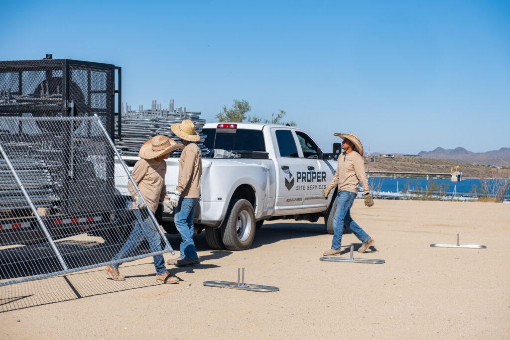 How Far in Advance Should I Book Portable Restrooms or Fencing